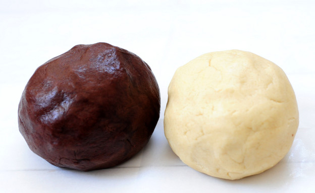 עוגיות שבלול - שני הבצקים