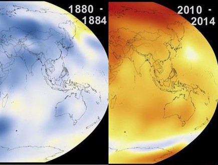 התחממות גלובלית (צילום: יוטיוב)