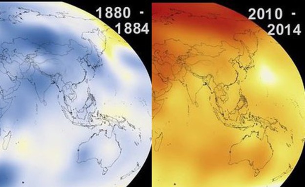התחממות גלובלית (צילום: יוטיוב)