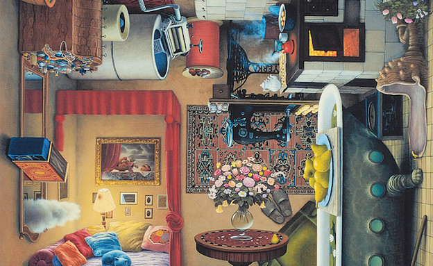 ציור בהמשכים, אמבטיה (צילום: Jacek Yerka)