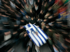 הפגנות נגד הצנע ביוון (צילום: רויטרס)