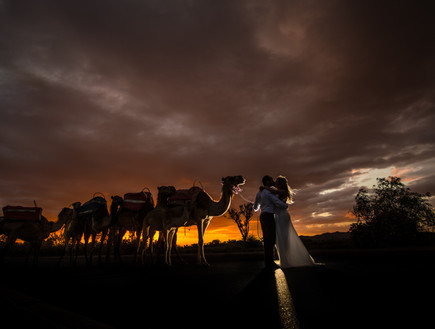 חתונה במרוקאית (צילום: יניב סופר)