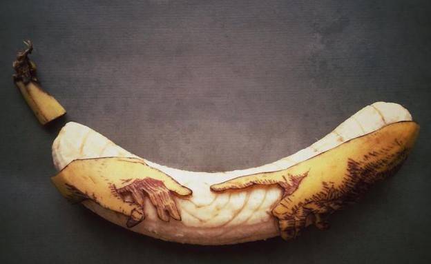 יצירות בננות (צילום: סטפן ברוש)