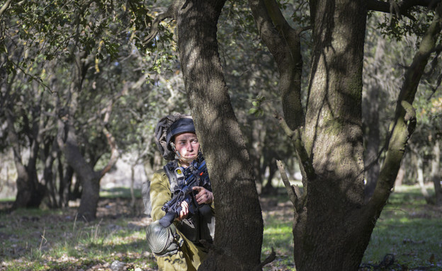  אימון חורף גולני (צילום: דובר צה"ל)