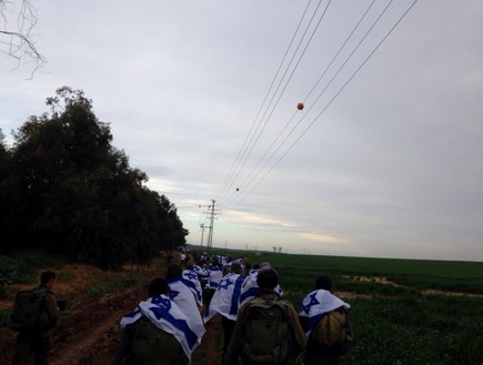 מסע כומתה גבעתי (צילום: דובר צה