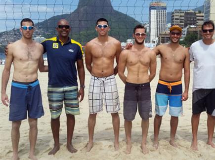 נבחרת כדורעף החופים בברזיל (צילום: הוועד האולימפי) (צילום: ספורט 5)
