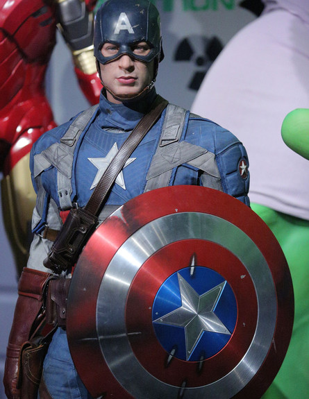 קפטן אמריקה (צילום: Astrid Stawiarz, GettyImages IL)