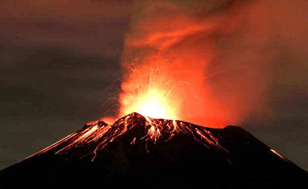 "התפרצות וולקנית עצומה תביא לכאוס" (צילום: רויטרס)