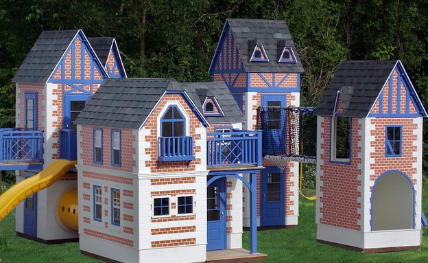 בתי ילדי עשירים (צילום: Lilliput Play Homes - Inter News)