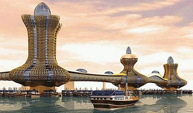 מגדלי אלאדין בדובאי (צילום: Dubai Municipality)