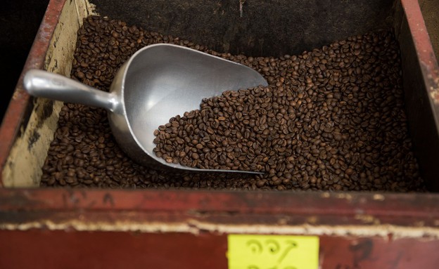 קפה לוי שוק התקווה פולי קפה (צילום: איילת גדנקן , mako אוכל)