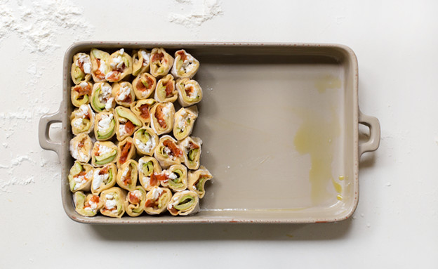 לזניה מגולגלת של הבלוג chocolate/salt - ההכנה