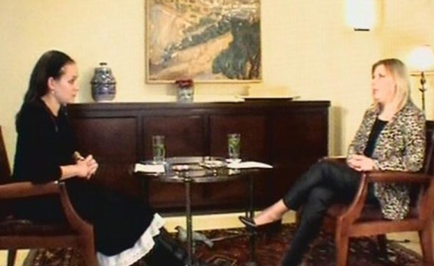 גם סיון הייתה בבית ראש הממשלה (צילום: חדשות 2)