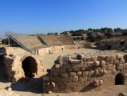 גן לאומי בית גוברין. האמפיתיאטרון (צילום: רשות הטבע והגנים)