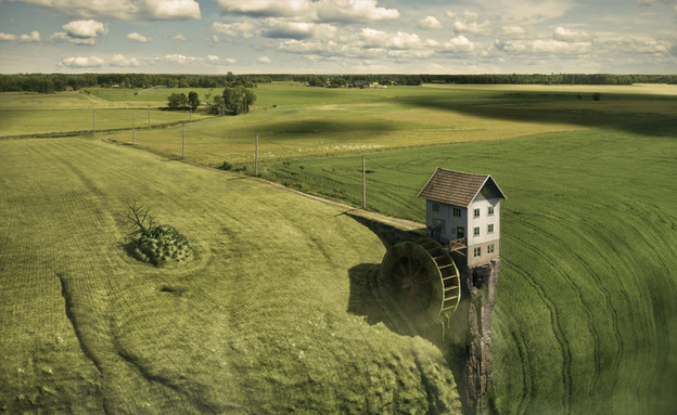 אשליות אופטיות של אריק ג'והנסון (צילום: Erik Johansson)