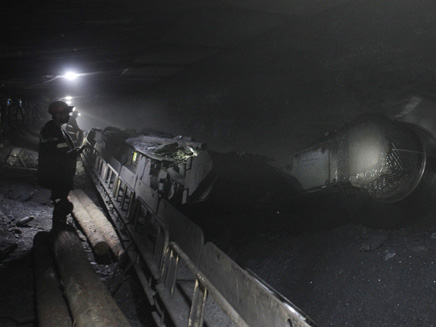 מכרה באוקראינה, ארכיון (צילום: רויטרס)