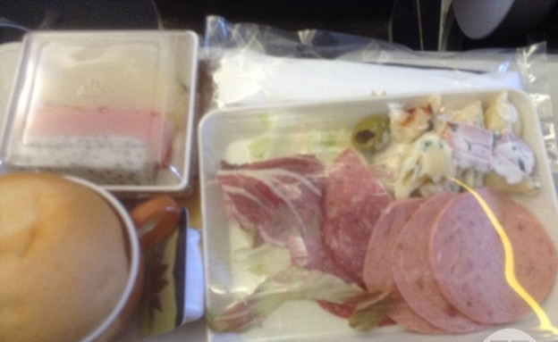 הארוחות הכי גרועות בטיסה