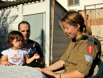 החיילות שהצילו חיים (צילום: דובר צה