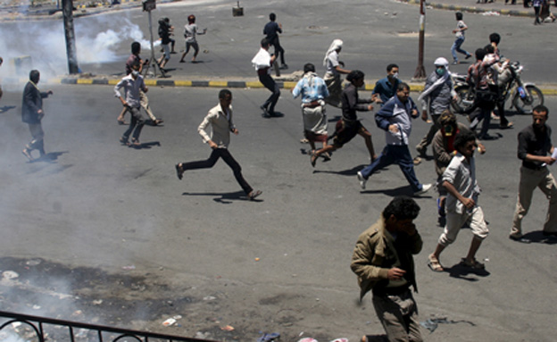 המורדים הניסו את הנשיא האדי (צילום: רויטרס)