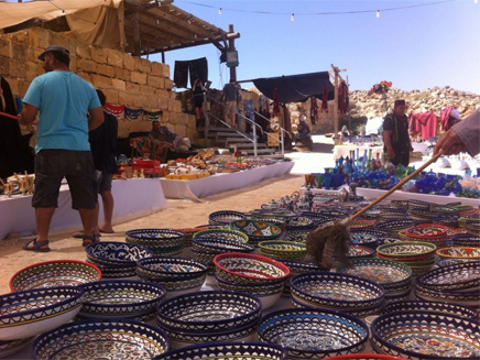 השוק הנבטי, ממשית (צילום: תום עמית)