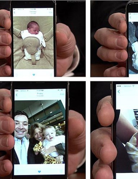 משיקים את התינוק - ג'ימי פאלון (צילום: טוויטר/אינסגטרם/פייסבוק)