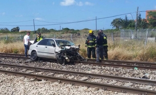 זירת התאונה, היום (צילום: חטיבת דובר המשטרה)