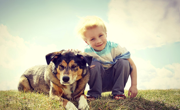 ילד וכלב (צילום: אימג'בנק / Thinkstock)