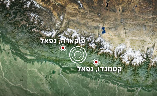 מפת אזור רעידת האדמה