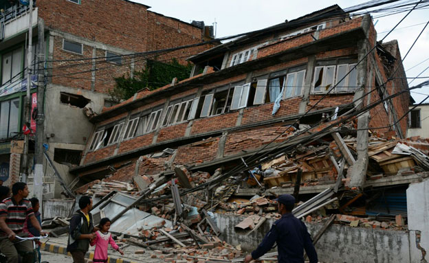 הרס בנפאל (צילום: עידן מונד)