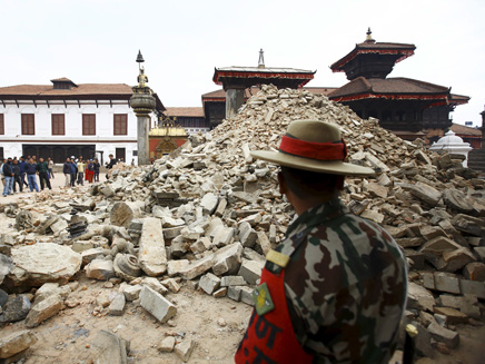תמונות ההרס, נפאל (צילום: רויטרס)