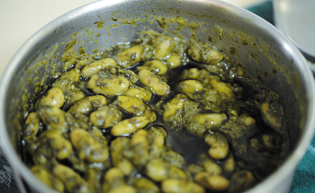 נזיד שעועית ותרד - שלב 3