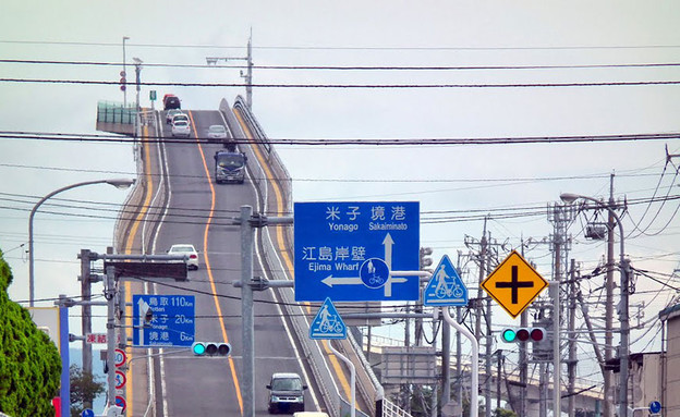 כביש גשר ביפן (צילום: japan.holidaythai.com)