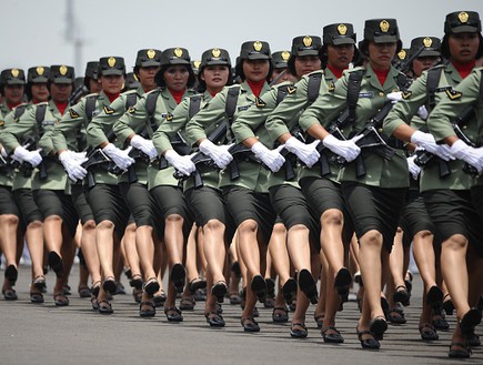 צבא אינדונזיה (צילום: Robertus Pudyanto, GettyImages IL)
