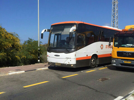 תכנית להפרדה באוטובוסים בשומרון (צילום: דוברות מד