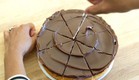 טיפים לאירוח, לחתוך עוגה בחוט דנטלי (צילום: instructables.com)