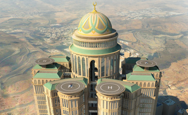 המלון הגדול בעולם (צילום: Dar Al-Handasah)