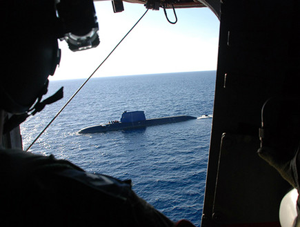 חילוץ אווירי מהים (צילום: אתר חיל האוויר)