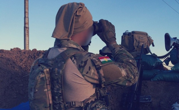 נורבגי שהתגייס לכורדים (צילום: חשבון האינסטגרם של הלוחם הנורבגי)