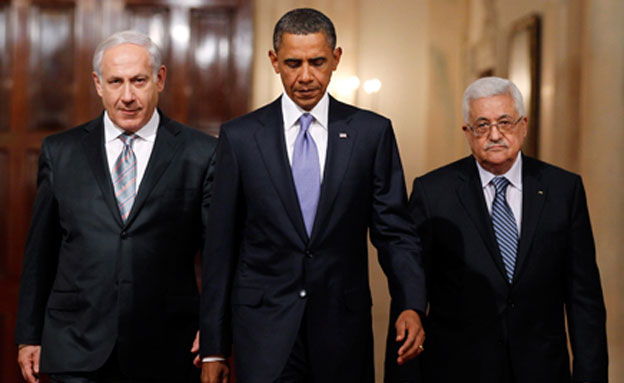 ישראל והפלסטינים ישובו לשולחן המו"מ? (צילום: רויטרס)
