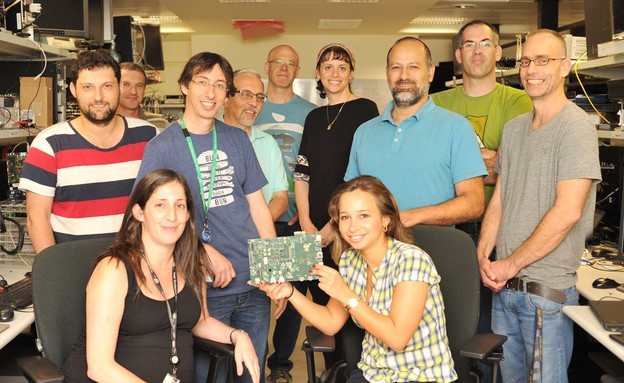 צוות הפיתוח של Thunderbolt 3.0 באינטל חיפה (צילום: ולדימיר יודוביץ')
