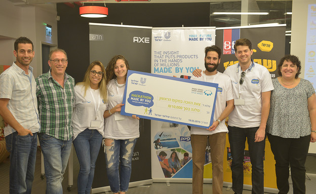 הזוכים בתחרות האקתון המכללה למינהל