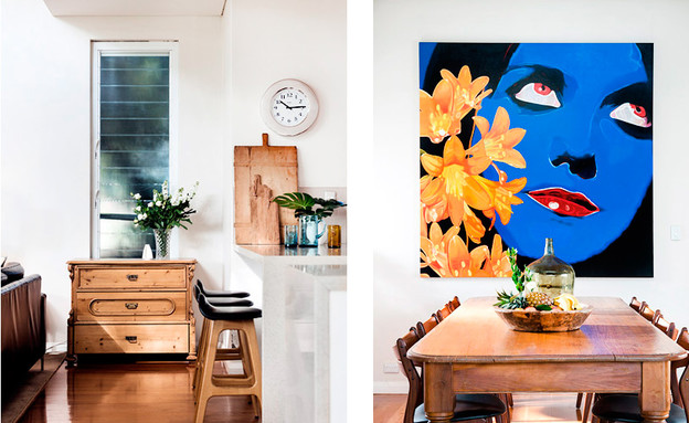 בית טוב, פינת אוכל  (צילום:  Fremantle-House-Collected-Interiors)