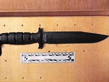 הנשק שנתפס על גופו של ההרוג (צילום: CNN)
