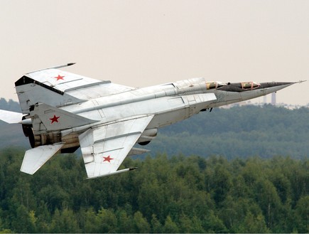 מיג 25 (צילום: חיל האוויר הרוסי)