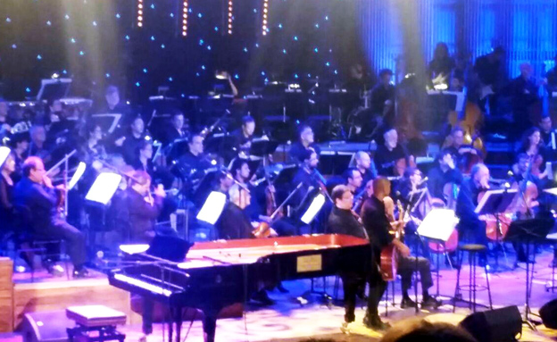 קונצרט יגאל בשן (צילום: חדשות 2)