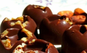 קוביות שוקולד (צילום: דויד בנימין)