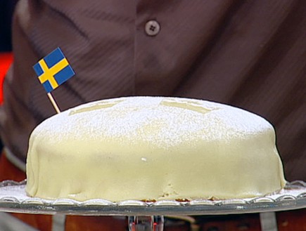 עוגת הנסיכה השוודית – אייל גרש (צילום: מתוך מאסטר שף, שידורי קשת)