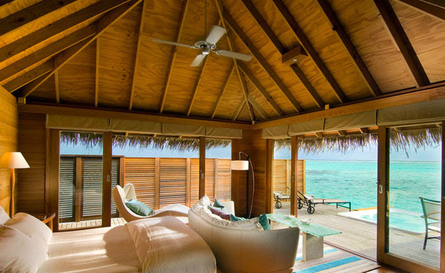 מלון מתחת למים, שינה, conrad hotel maldives (צילום: conrad hotel maldives)