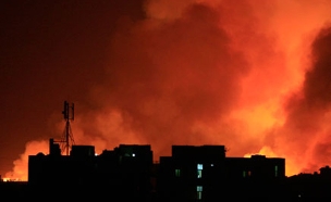 המפעל שהופצץ בחרטום לפני 3 שנים (צילום: רויטרס)