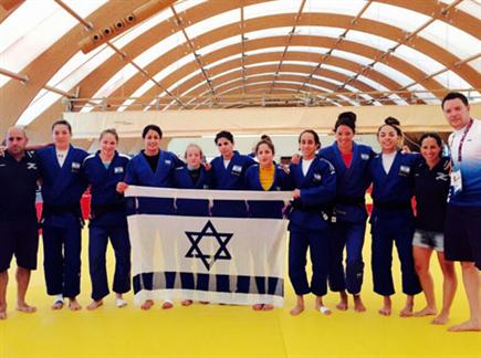נבחרת ישראל בג'ודו (צילום: ספורט 5)